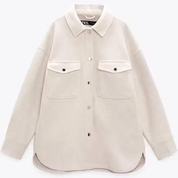 Zara Tops - New Zara Faux Suede